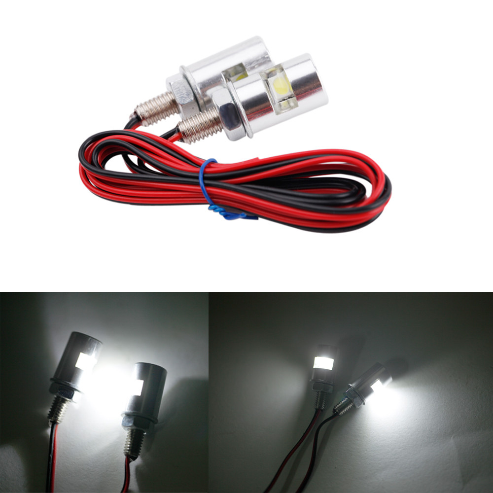 12v LED Number License Plate Light Bolts Fits Box Trailer eBay