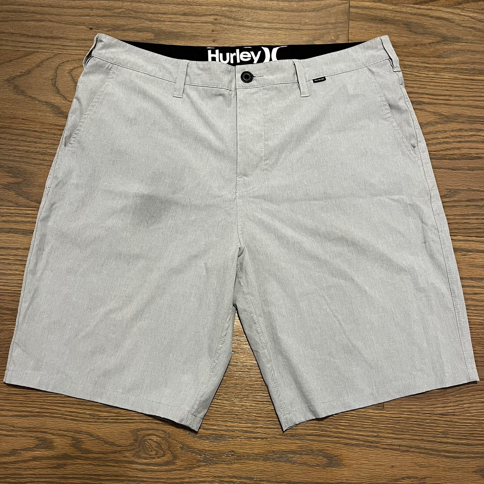 Hurley Phantom Hybrid Shorts Mens Sz 36 Stone Gray Fl… Gem