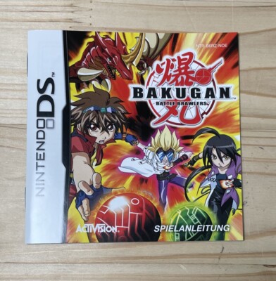 Nintendo DS Spieleanleitung   BAKUGAN   Anleitung #M2