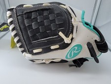 Rawlings FP105BW 10 1/2 Inch Leather Youth Softball Glove