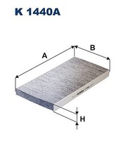 FILTRON Innenraumfilter für VW ID.3 E11 E12 Pro 1st ID.4 E21 Performance GTX