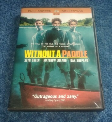 Without A Paddle DVD Full Frame Seth Green Matthew Lollard Steven Brill