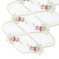 Plauner Spitze7 X 12.4 Cm Christmas Lace Advent Bells Table Runner Ecru Plauner Spitze7 X 12.4 Cm Christmas Lace Advent Bells Table Runner Ecru