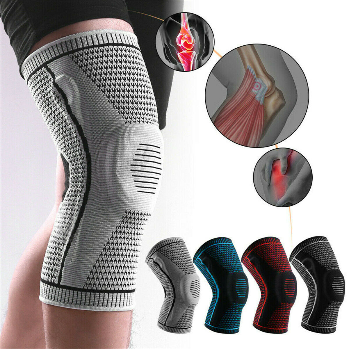 1/2 The Ultra Knee Elite Knee Compression Sleeve For Arthritis 