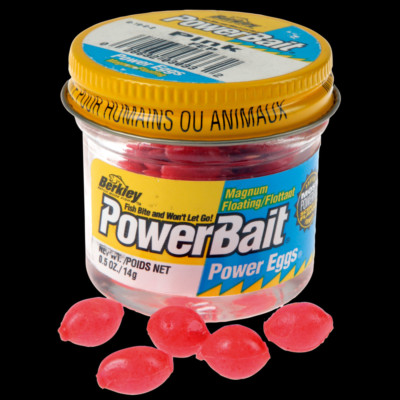 Berkley Powerbait Power Eggs Floating Magnum (1/2 Oz) Trout Salmon Fishing Bait