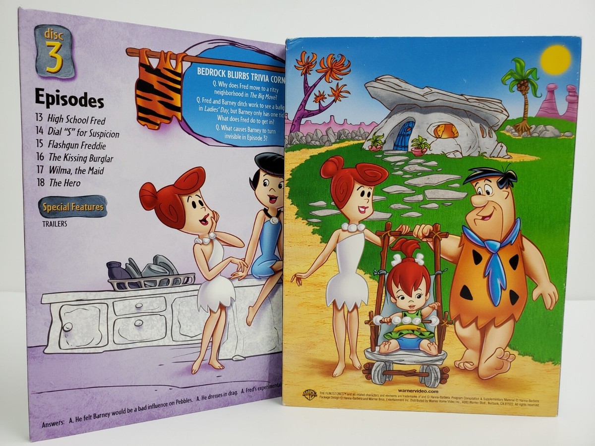 The Flintstones - The Complete Third Season (DVD, 2005, 4