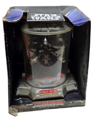 2006 Star Wars Darth Vader Titanium Series Die-Cast Action Figure EXCLUSIVE 
