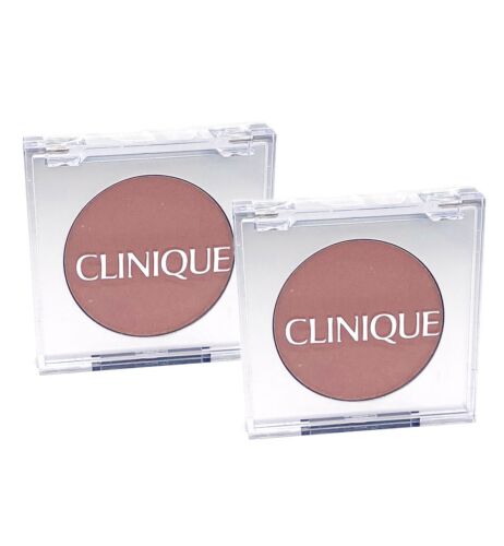 2✖ Clinique Soft Pressed Powder Blusher Blush 01 New Clover Travel Size  .11 oz - Picture 1 of 2