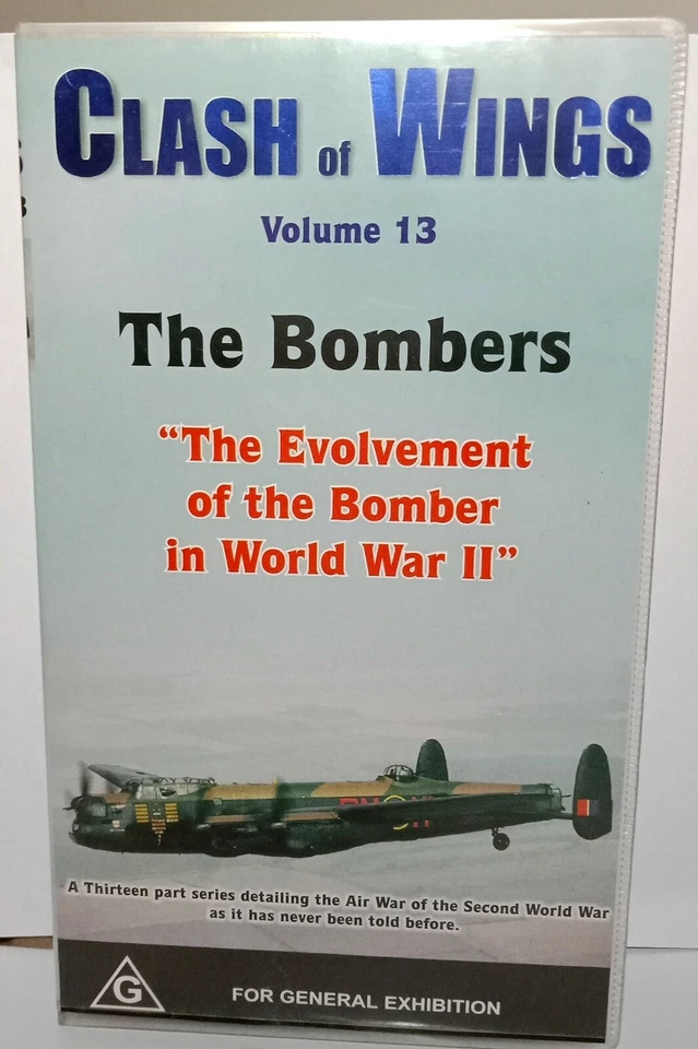 Clash of Wings Lot of 2 VHS Tape Set The Bombers & The Fighters Volumes 12 & 13 - Image 4 of 4