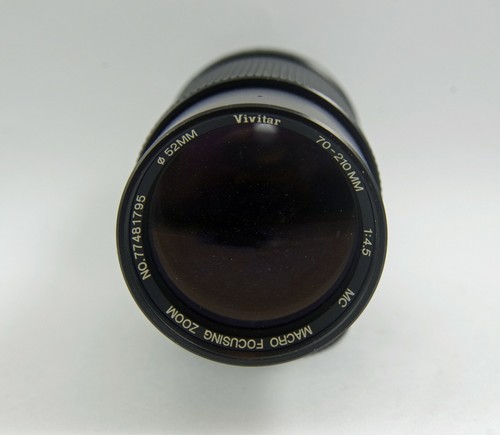 Vivitar Macro Focusing Zoom 70-210mm F4.5 with Pentax K Mount - Picture 3 of 5