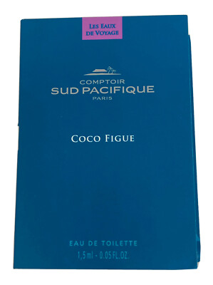 Comptoir Sud Pacifique Coco Figue 0.05 oz 1.5 ml EDT Mini Travel Sample Vial