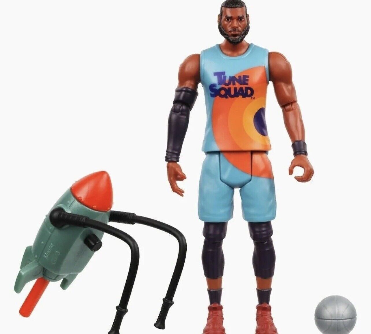Space Jam A New Legacy 5" Lebron James Action Figure with Acme Rocket Pack 4000