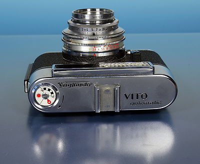 Voigtländer Vito automatic Kamera camera Lanthar 50mm/2.8