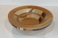 Board Style Segmented Turned Bowl