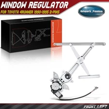 Front Driver Side Power Window Regulator & Motor for Toyota 4Runner 1990-1995