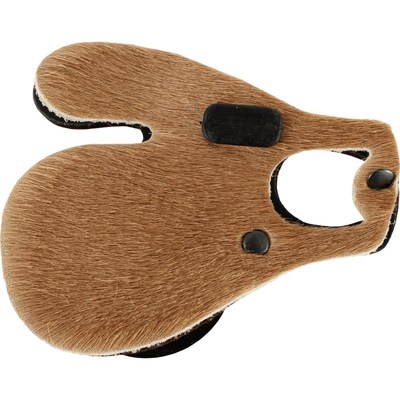 1 Stck. Bearpaw Schießtab mit Fingertrener Felltab Bogentab Hair Tab Finger Tab