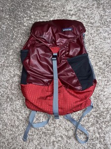 red patagonia backpack