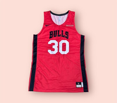 Nike NBA Chicago Bulls Summer League Player Issued Game Jersey