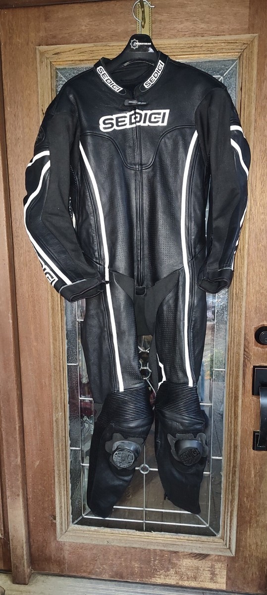 Sedici 16 Palermo Black and White One-Piece Racing Suit Size 42