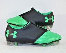 Under Armour Spotlight FG Green  Black Soccer Cleats SZ 10.5 NEW 1289531 003
