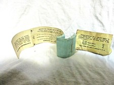 Vintage Film Processing Mailer Cloth Bag With Coin Envelope