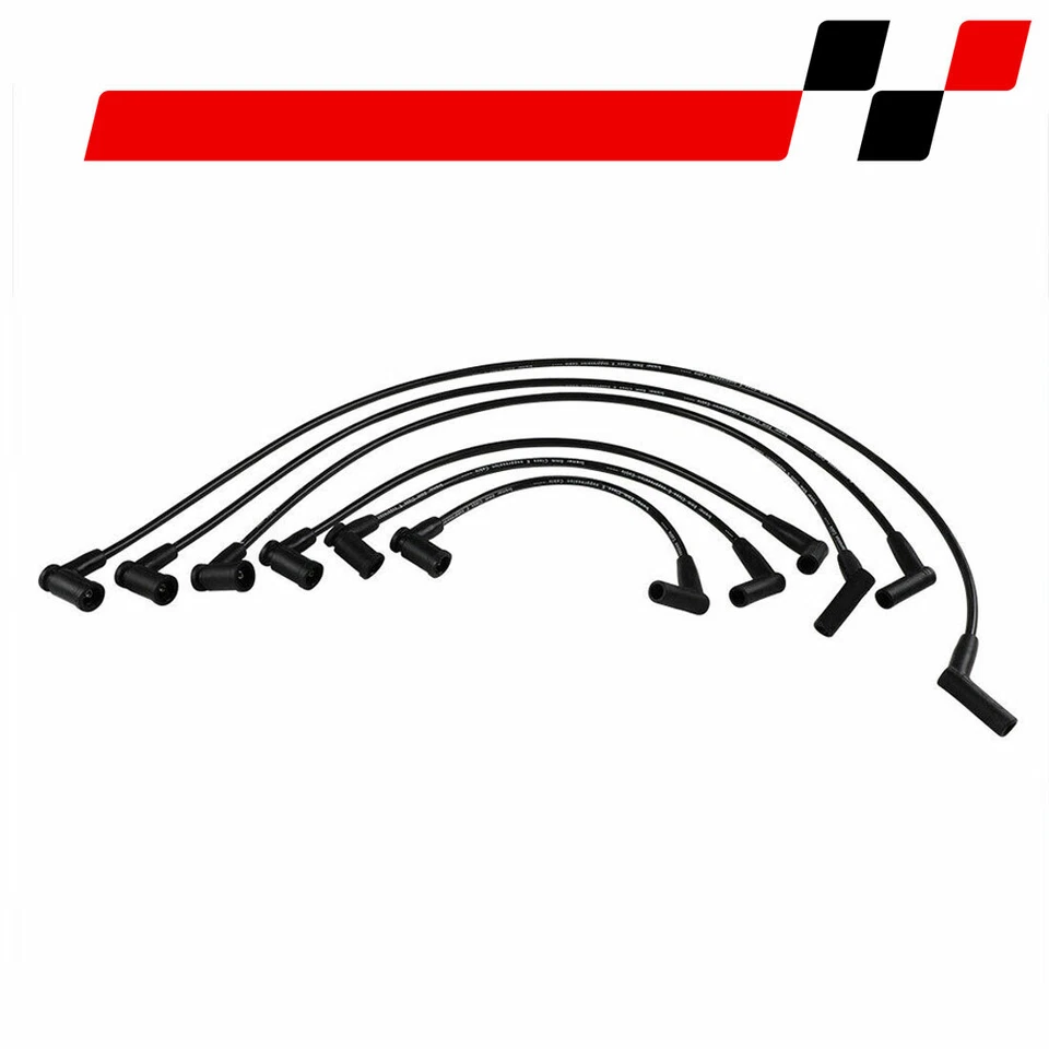 Conjunto de fios de vela de ignição 8mm para 2001-2002 Ford Ranger 2001-2005 Mazda B3000 V6 3.0L - Imagem 2 de 4