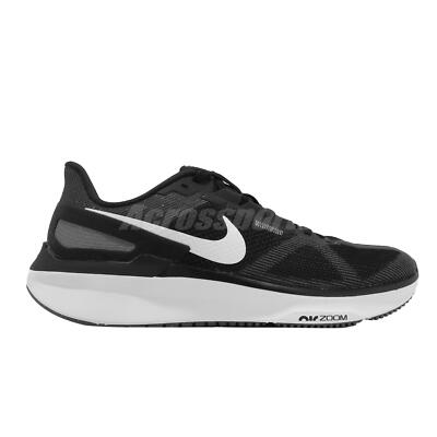 Nike Air Zoom Structure 25 Black Iron Grey Men Eoad Running