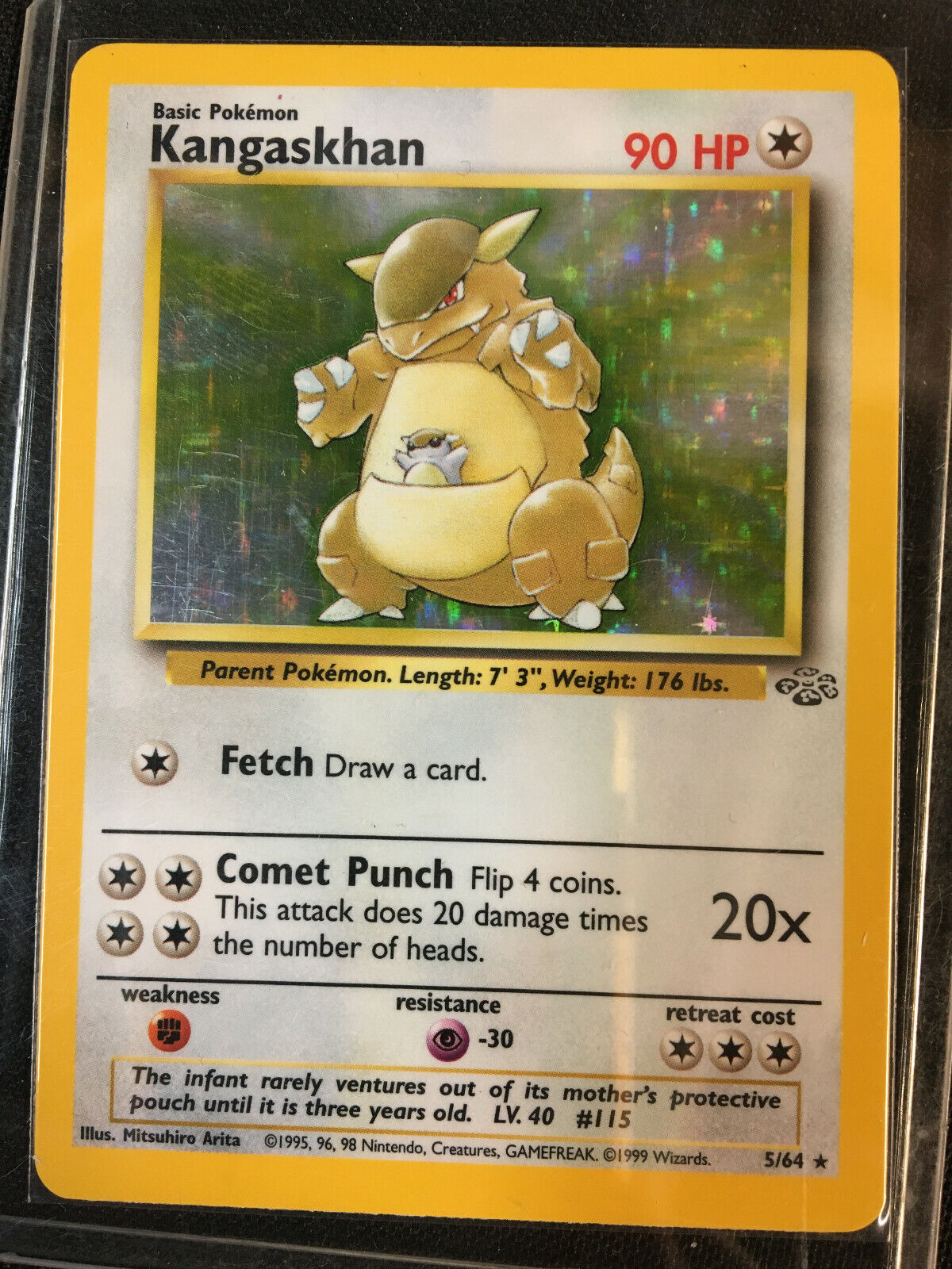 Check the actual price of your Kangaskhan 55/70 Pokemon card