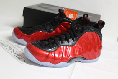 2023 Nike Air Foamposite One Metallic Red Varsity Red White Black