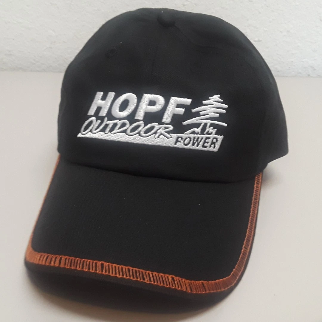 Trucker, Industrial, Baseball Cap, Hat HOPF Outdoor Power Black/White/Orange