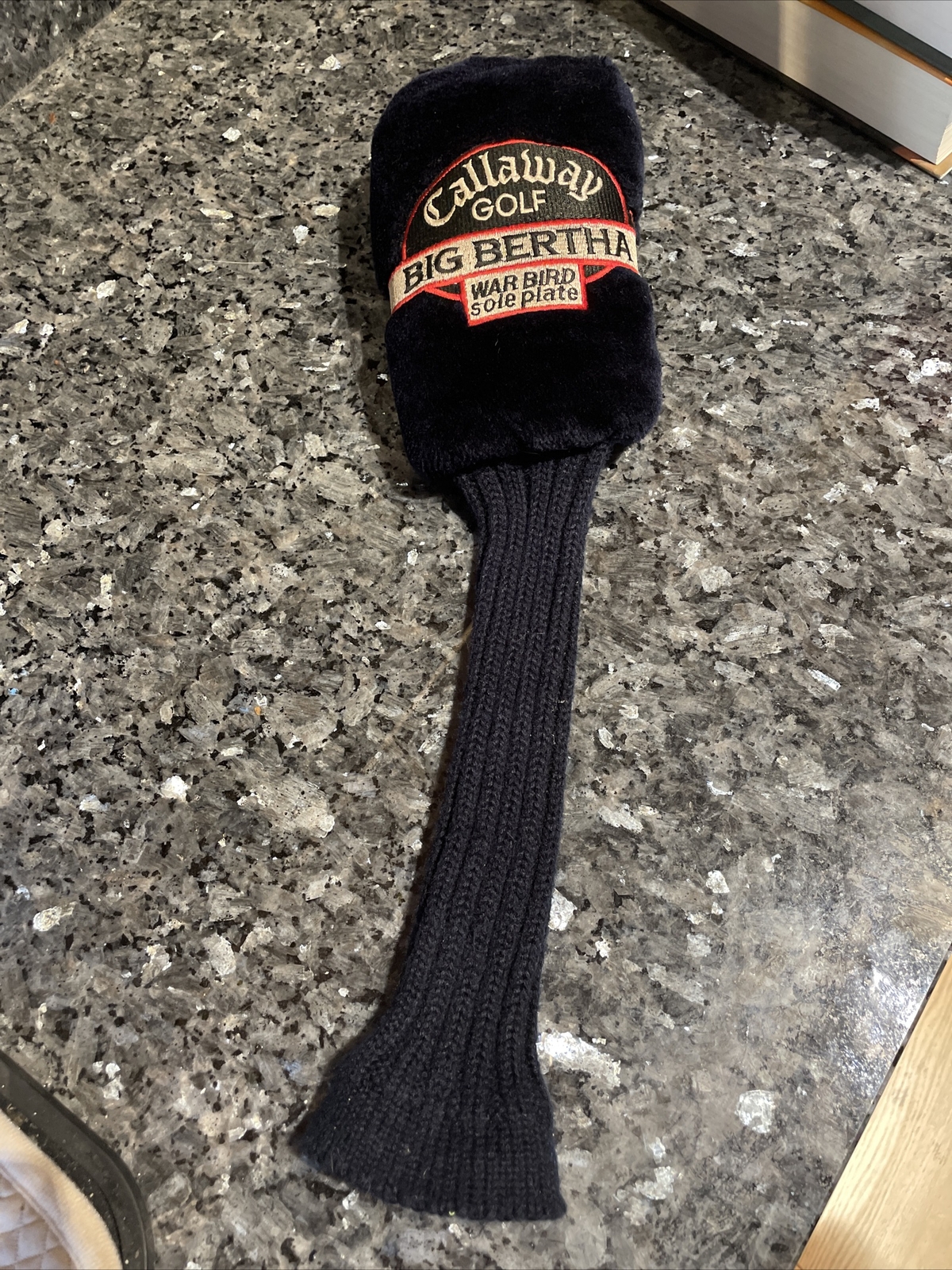 SAOLA CALZA COPRICAPO CALLAWAY GOLF CLUB GRANDE BERTHA SUOLA PIASTRA #1 WAR BIRD blu