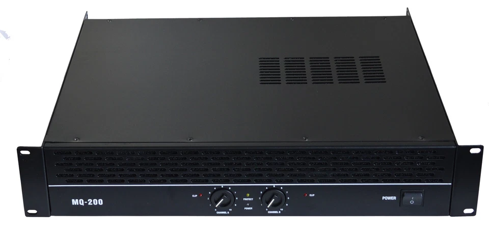 PA VERSTÄRKER SIOUX MQ 200 MKII   PROFI- ENDSTUFE  720 watt Rms  GROUND LIFT b- - Bild 2 von 3