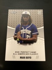 Mari Boyd 2021 Leaf Perfect Game All-American Classic ROOKIE card RC #41 QTY