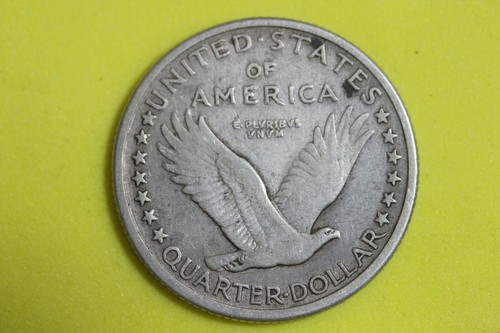 Estate Find 1917 S- Standing Liberty Quarter!! #K5224 - Picture 2 of 2