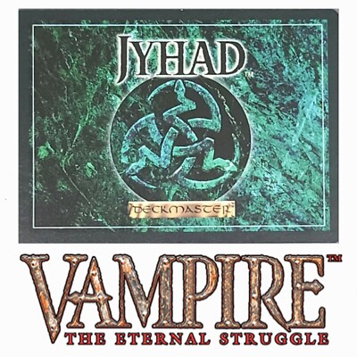 JYHAD Limited 1994 VTES Library Cards - Choose & Complete Your Set!