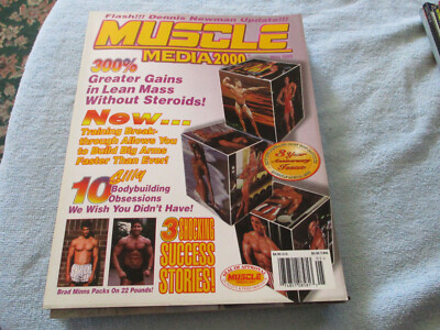 Muscle Media 2000 May 1995  3 Year Anniversary Issue / Dennis Newman / Brad Minn