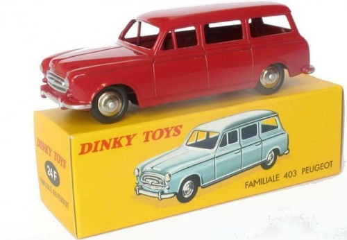 PEUGEOT 403 Break Noire DINKY-TOYS ATLAS réf 24 F 1/43 en boite