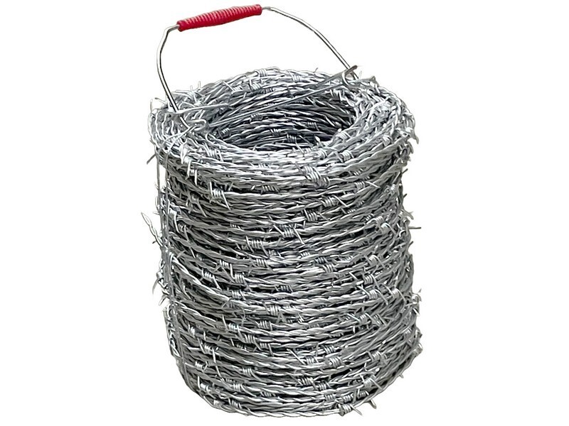 Recinzione Forte Con Filo Spinato Elicoidale - 150m Acciaio Fermagliato Per Sicurezza Giardino E Aree Private - Foto 4