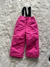 Toddler girls Snow Bib hot pink snowsuit Size...