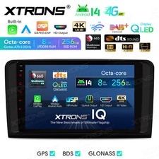 9" Android 14 Autoradio 8-Kern 8+256GB 4K UHD QLED GPS Navi Für Mercedes ML W164 9" Android 14 Autoradio 8-Kern 8+256GB 4K UHD QLED GPS Navi Für Mercedes ML W164