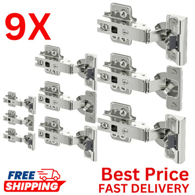9x IKEA KOMPLEMENT Softclosing Scharniere robust & glatt Schranktürscharniere