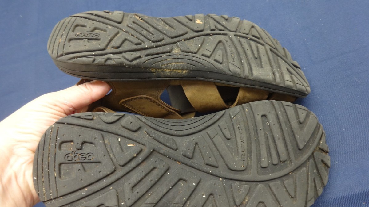 Abeo B.I.O. System Brandon Leather Black Size 8 Abeo BIO System Brandon Men Size 10 Neutral Shoe Brown  main image 3