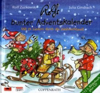 Rolfs bunter Adventskalender. CD mit Buch | CD