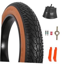 2-pack 20x4.0 Fat Bike Tire 20 Inch Mountain 20x4.0-1 Unit Pack Blackbrown
