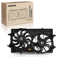 Engine Radiator Cooling Fan Assembly Compatible with Select Ford Models -