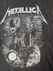 Metallica Shirt Black With Guitar. 16”x26”Great Condition. Ouija board guitar — photo 2