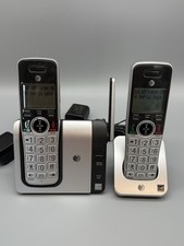 AT T: CL81214, 2 Handset Cordless Phone System Caller ID, Manual, Batteries,