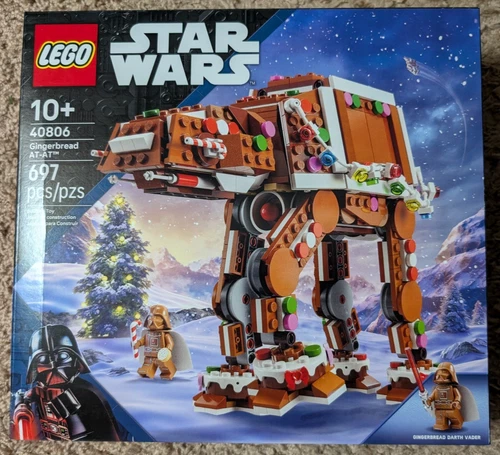 LEGO 40806 Star Wars Gingerbread AT-AT with Vader Minifigure