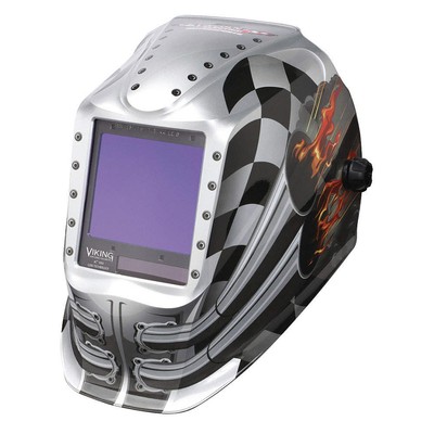 LINCOLN ELECTRIC K3100-4 Welding Helmet,Motorhead Graphic 54EE91