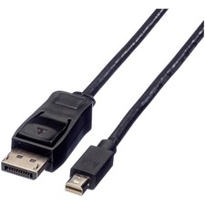 Value 11.99.5635 Adapter cable Mini DisplayPort to DisplayPort 2m Black